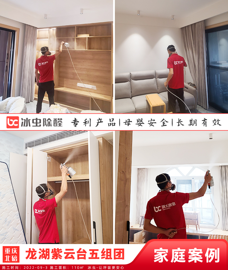 龙湖紫云台五组团--重庆除甲醛