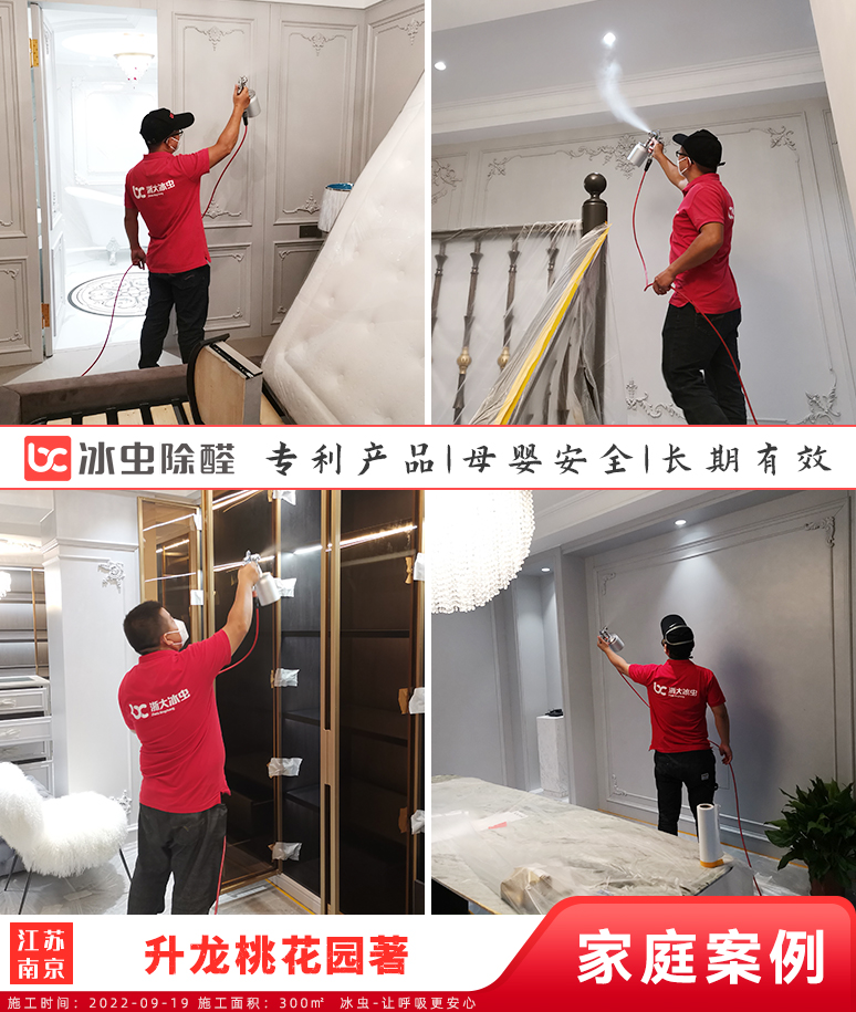 升龙桃花园著--南京除甲醛