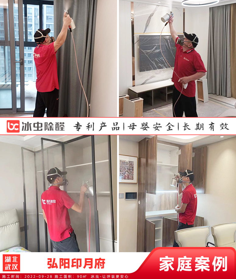 弘阳印月府--武汉除甲醛