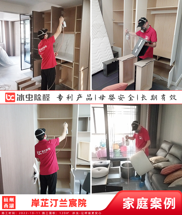 岸芷汀兰宸院--杭州除甲醛