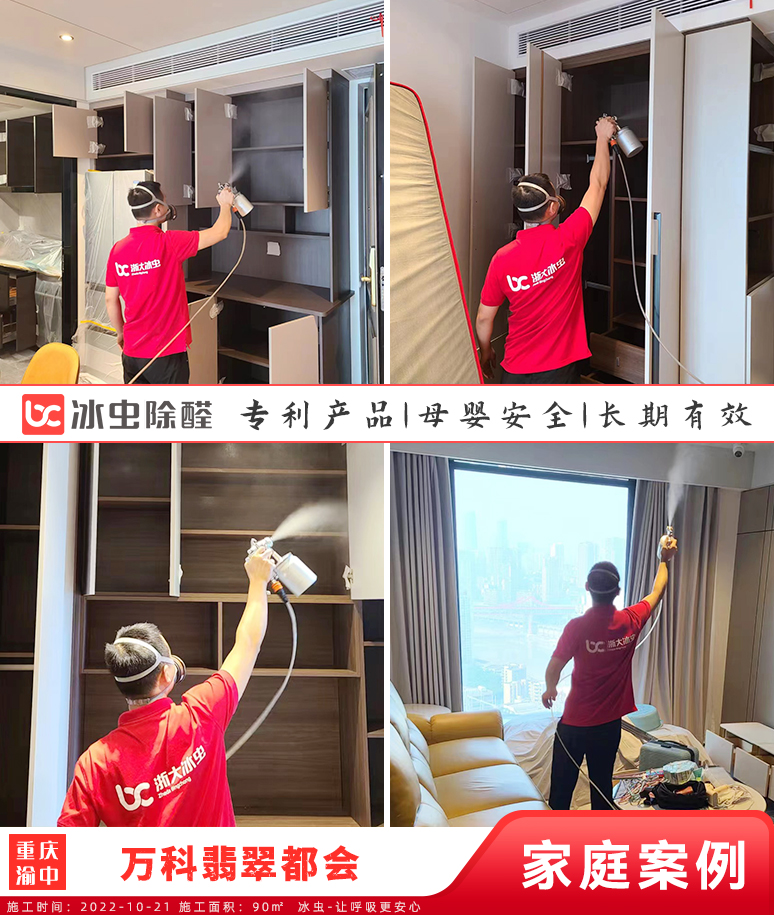 翡翠都会--重庆除甲醛