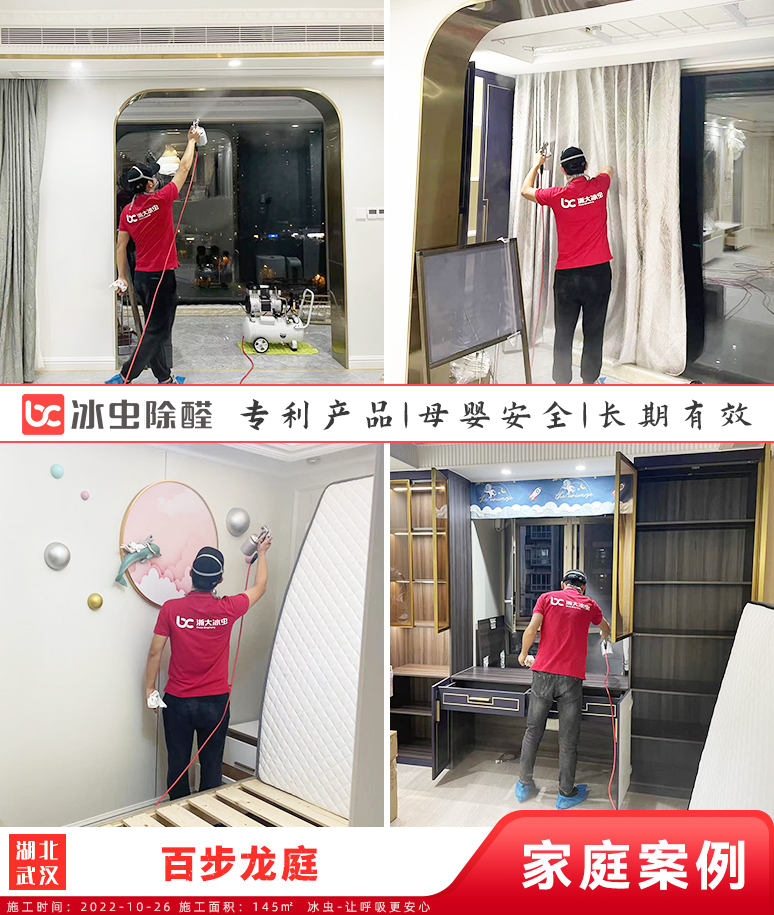 百步龙庭--武汉除甲醛