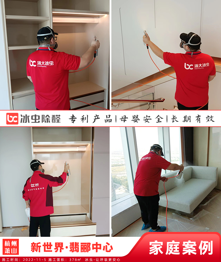 翡郦中心--杭州除甲醛