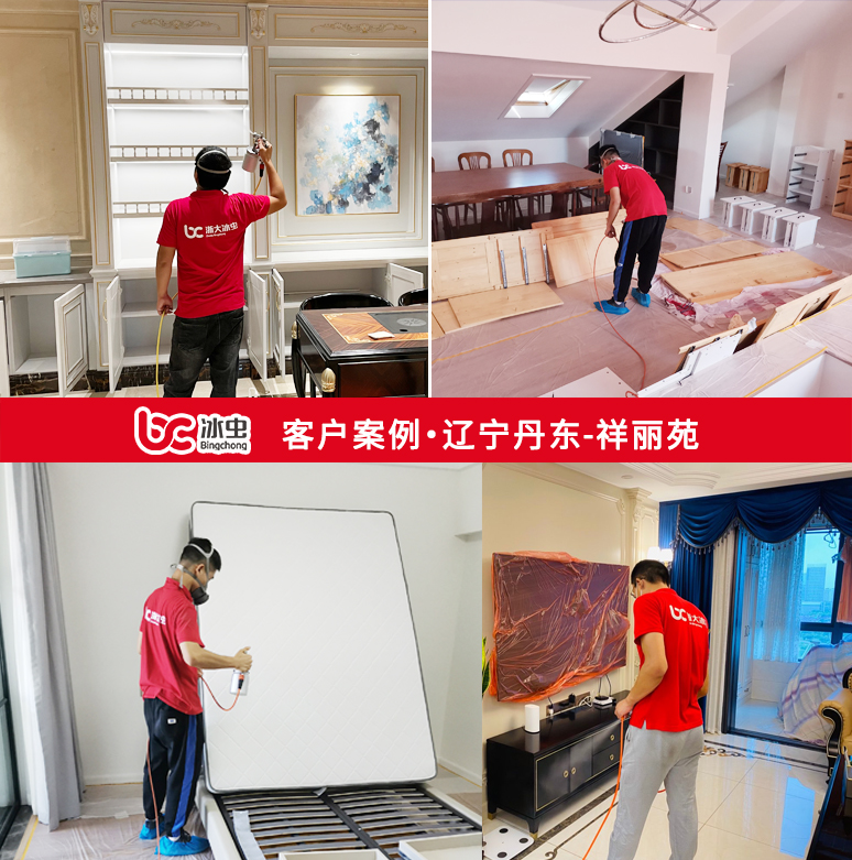 冰虫除甲醛案例-辽宁丹东-祥丽苑