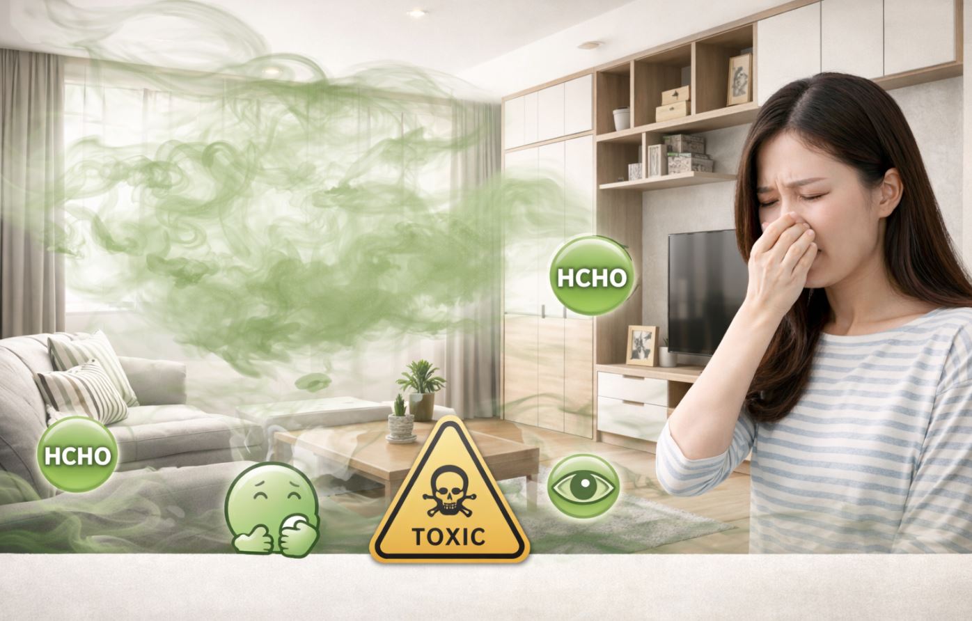 新装修居室室内甲醛危