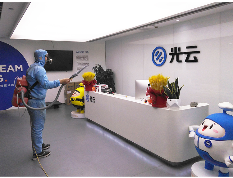 冰虫消毒除菌现场施工照片9