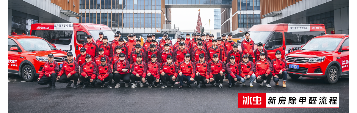 冰虫除甲醛流程
